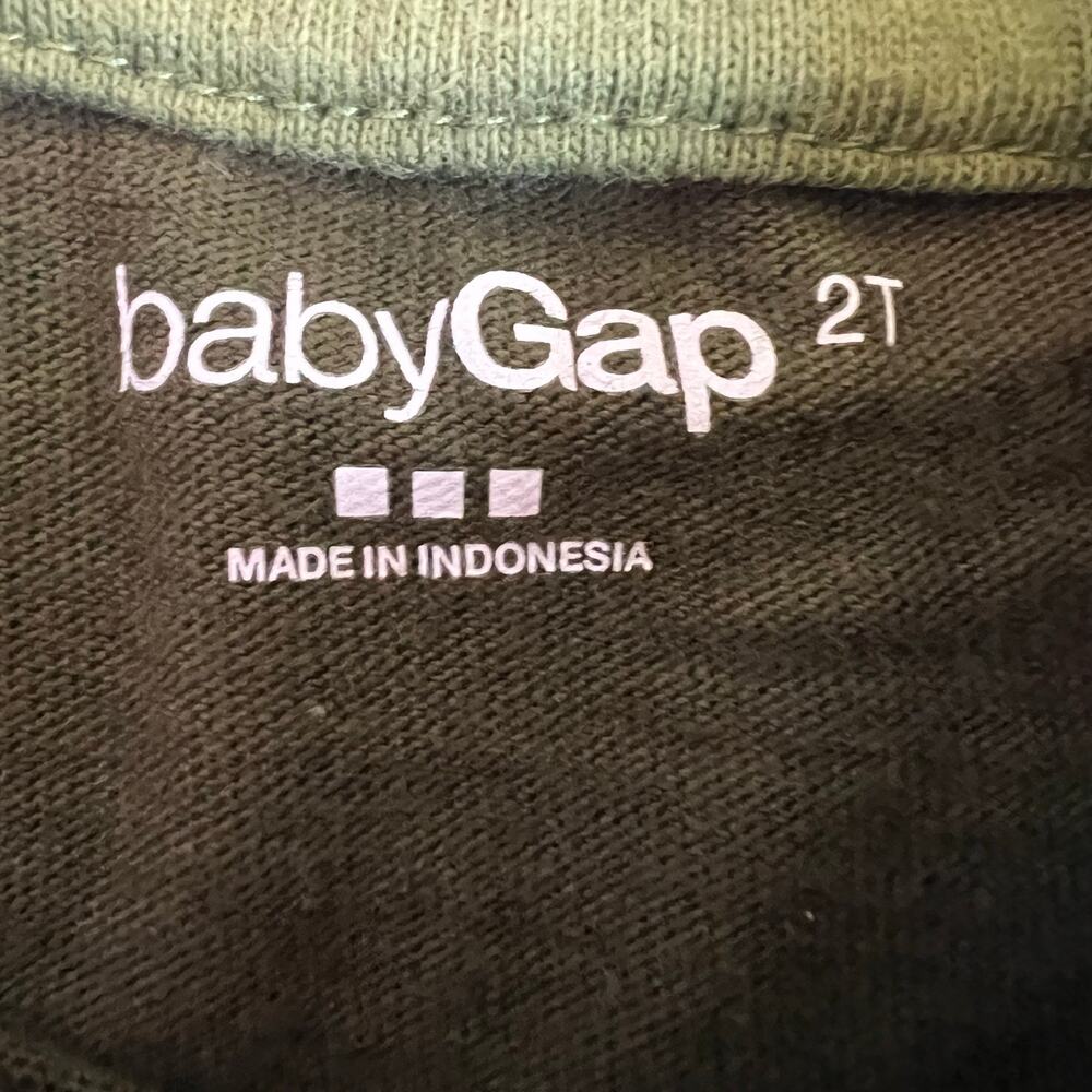Baby Gap Ant Eater Green Tee - Picture 5 of 6